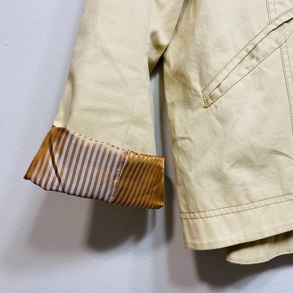 Sundance Cream Jacket Women’s Size 14 Business Casual Blazer 100% Cotton Shell - Picture 4 of 10